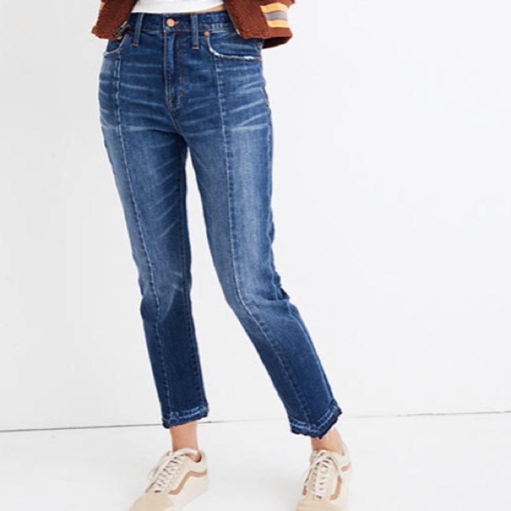 Madewell High-rise Slim Boyfriend Jean with Seam